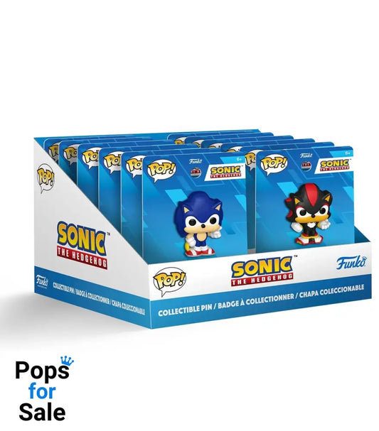 Sonic - The Hedgehog by Loungefly PVC Pins Blind Box Pixar Collection PDQ Display (12)