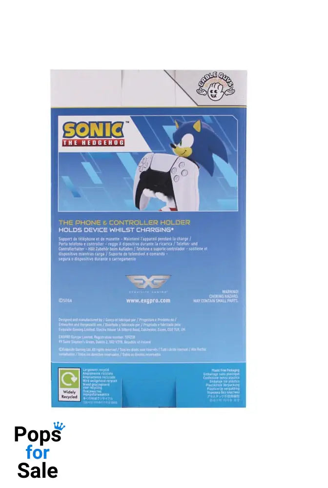 Sonic the Hedgehog Cable Guys Charging Stand Sonic 20 cm