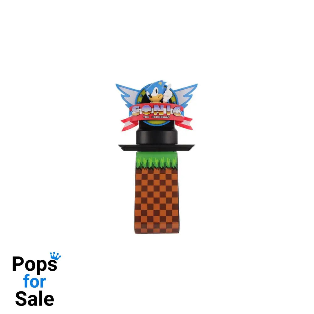 Sonic The Hedgehog Cably Guys Ikons Light-Up Charging Stand Logo 20 cm
