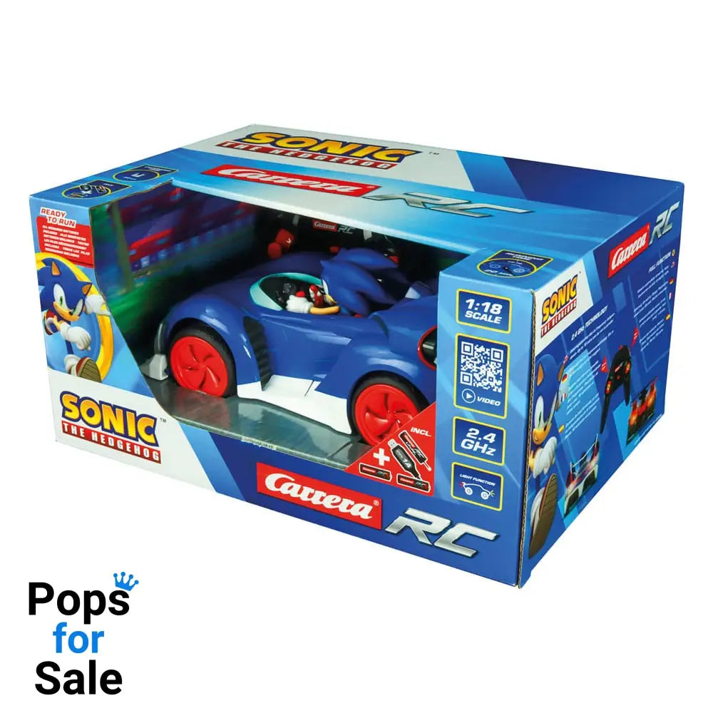 Sonic the Hedgehog Cart RC remote-controlled car 1/18 2.4GHz Sonic Performance
