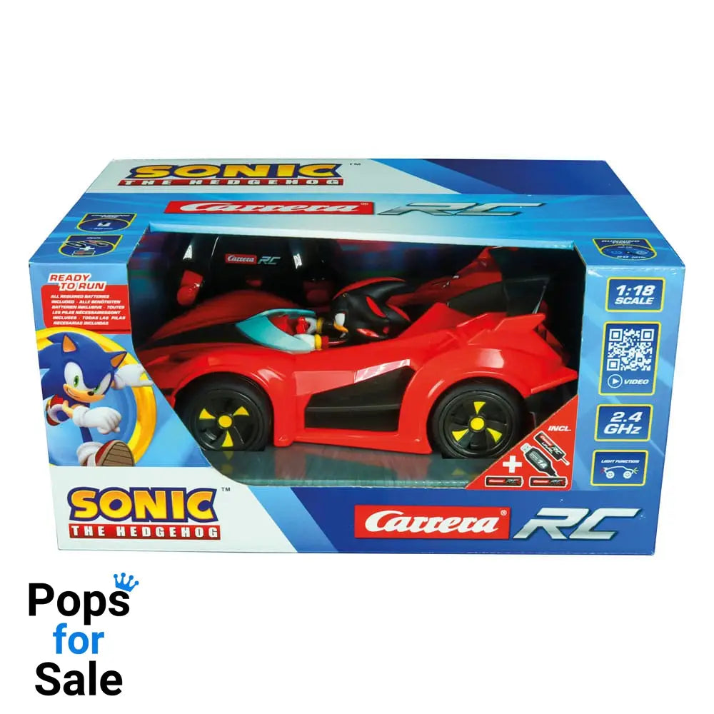 Sonic the Hedgehog Cart RC remote-controlled car 1/18 2.4GHz Shadow Performance