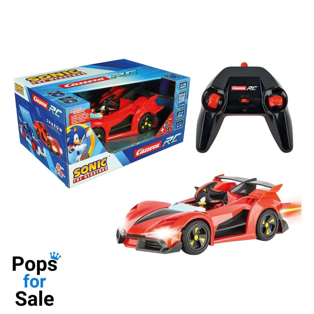 Sonic the Hedgehog Cart RC remote-controlled car 1/18 2.4GHz Shadow Performance