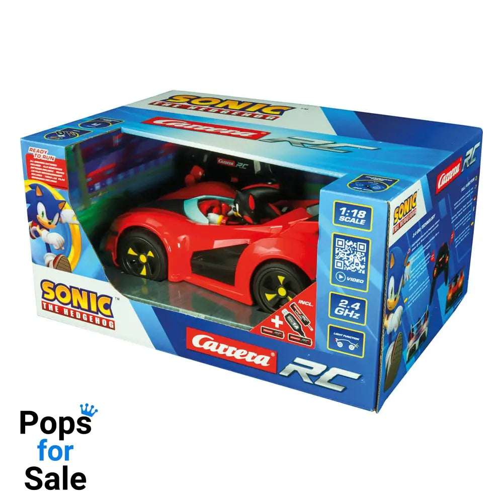 Sonic the Hedgehog Cart RC remote-controlled car 1/18 2.4GHz Shadow Performance R/C Toys