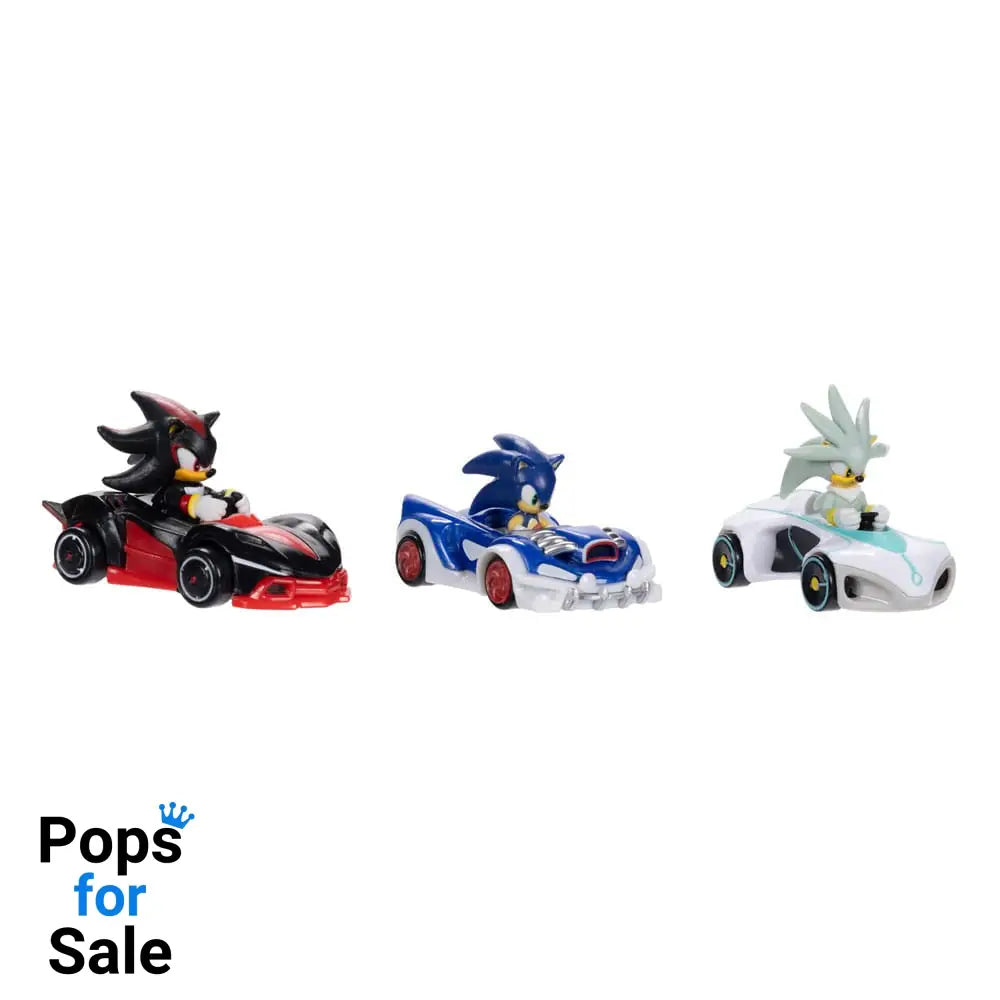 Sonic - The Hedgehog Diecast Vehicles 1/64 Wave 7 Assortment (4) Vehicles