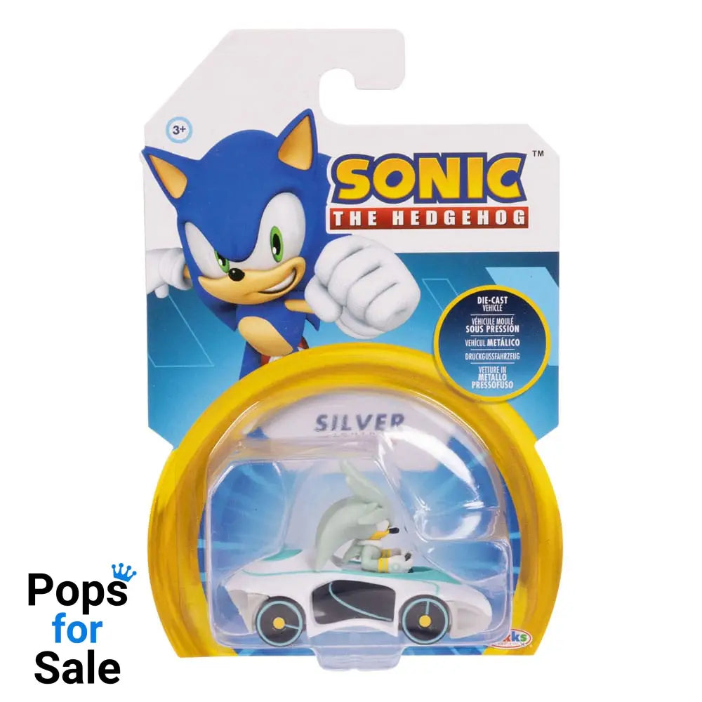 Sonic - The Hedgehog Diecast Vehicles 1/64 Wave 7 Assortment (4)