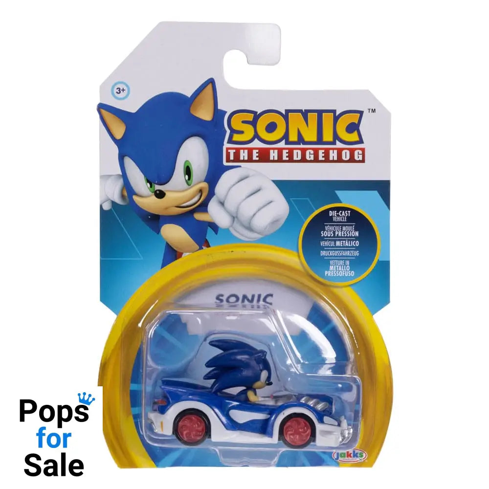 Sonic - The Hedgehog Diecast Vehicles 1/64 Wave 7 Assortment (4)
