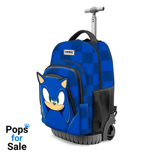 Sonic The Hedgehog Fan GTS Trolley Backpack Sight Blue