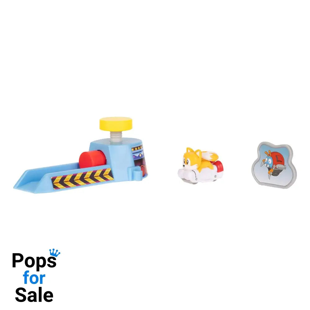 Sonic - The Hedgehog Go Go Racers Vehicles Mini Launching ramps Assortment (4)