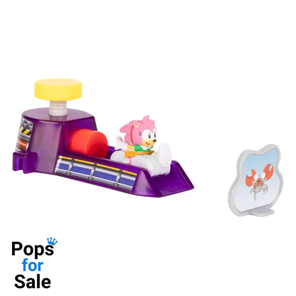 Sonic - The Hedgehog Go Go Racers Vehicles Mini Launching ramps Assortment (4)