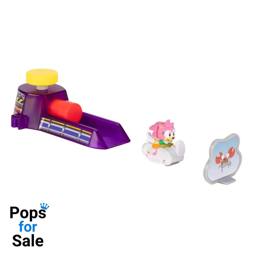 Sonic - The Hedgehog Go Go Racers Vehicles Mini Launching ramps Assortment (4)