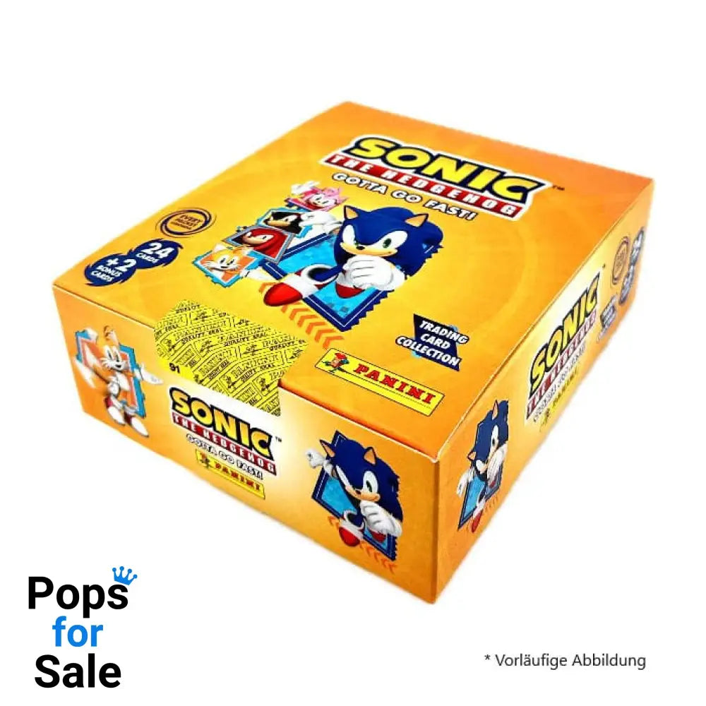 Sonic The Hedgehog - Gotta Go Fast! - Trading Cards Fat Packs Display (10) Trading cards