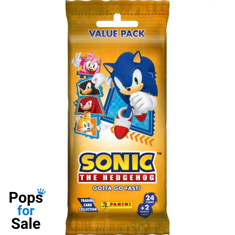Sonic The Hedgehog - Gotta Go Fast! - Trading Cards Fat Packs Display (10)