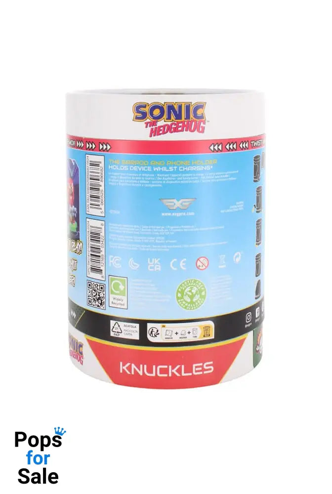 Sonic The Hedgehog Holdems Mini Holder Knuckles 10 cm