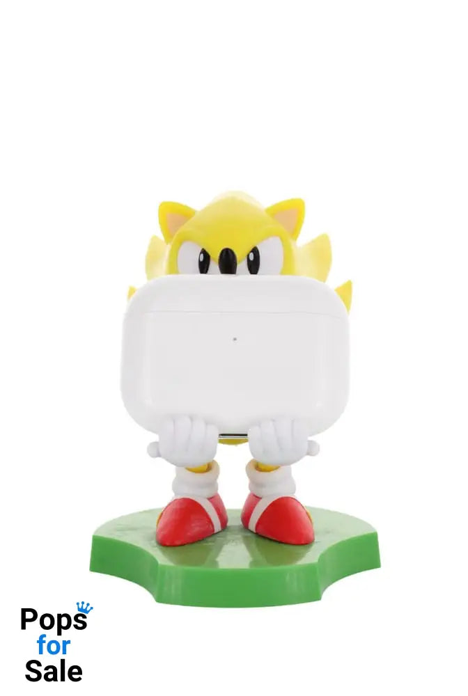 Sonic The Hedgehog Holdems Mini Holder Super Sonic 10 cm