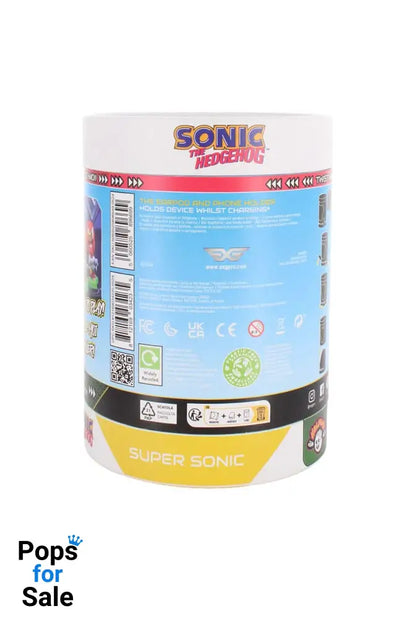 Sonic The Hedgehog Holdems Mini Holder Super Sonic 10 cm