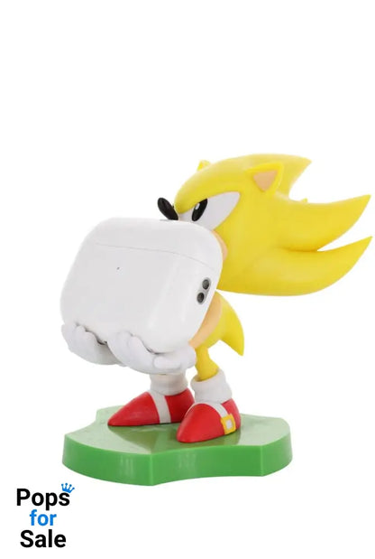 Sonic The Hedgehog Holdems Mini Holder Super Sonic 10 cm Adapters