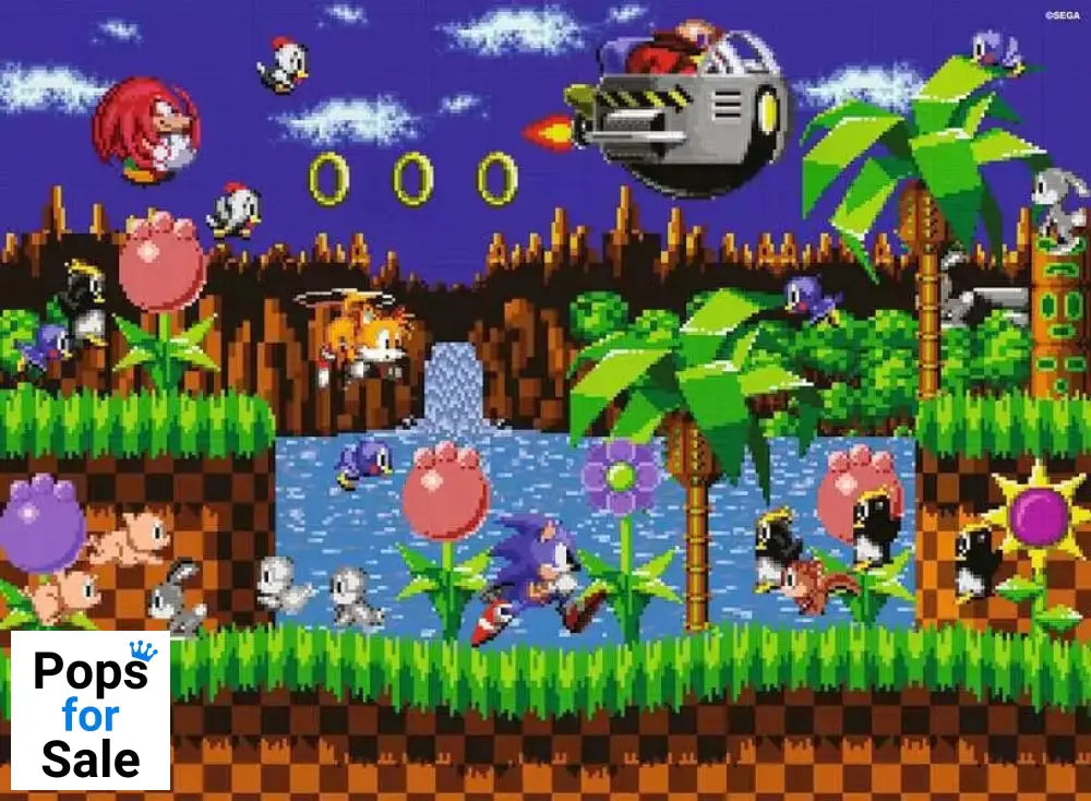 Sonic - The Hedgehog Jigsaw Puzzle Classic Sonic (500 pieces)