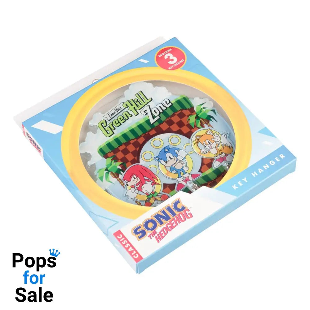 Sonic the Hedgehog Key rack incl. 3 key rings