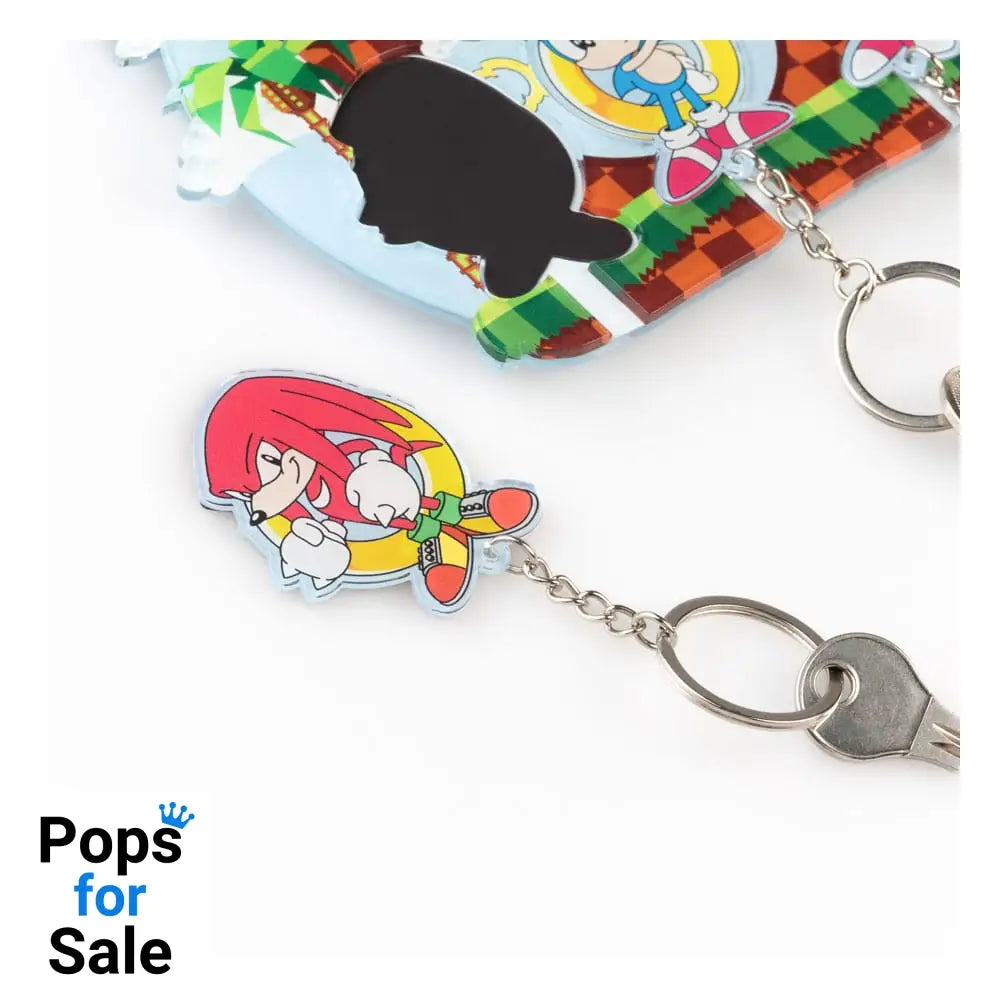 Sonic the Hedgehog Key rack incl. 3 key rings
