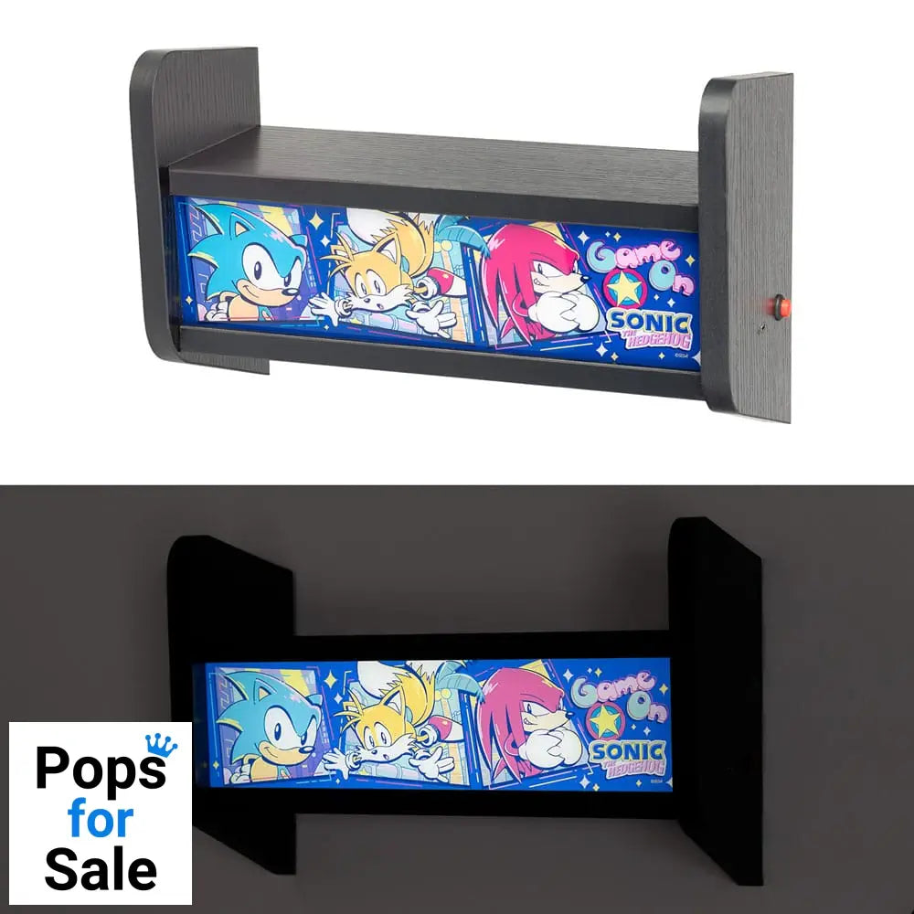 Sonic The Hedgehog Lamp with USB-C Arcade