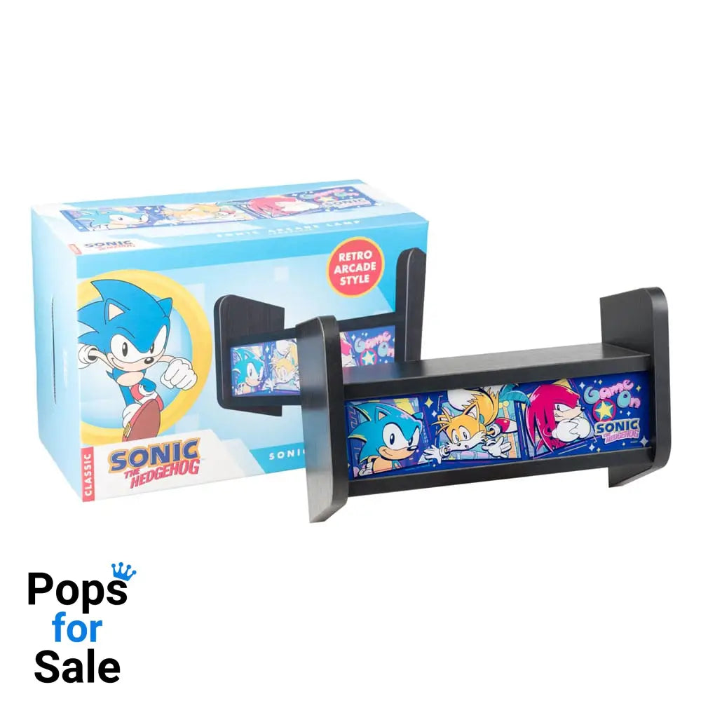 Sonic The Hedgehog Lamp with USB-C Arcade