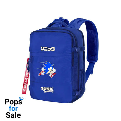 Sonic The Hedgehog Mercury Underseat Cabin Bag Backpack Sega Action Blue