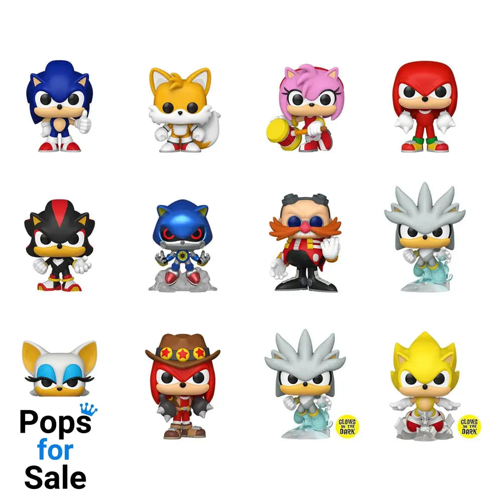 Sonic - The Hedgehog Mini Figures PDQ 5 cm Display (12)