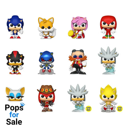 Sonic - The Hedgehog Mini Figures PDQ 5 cm Display (12)