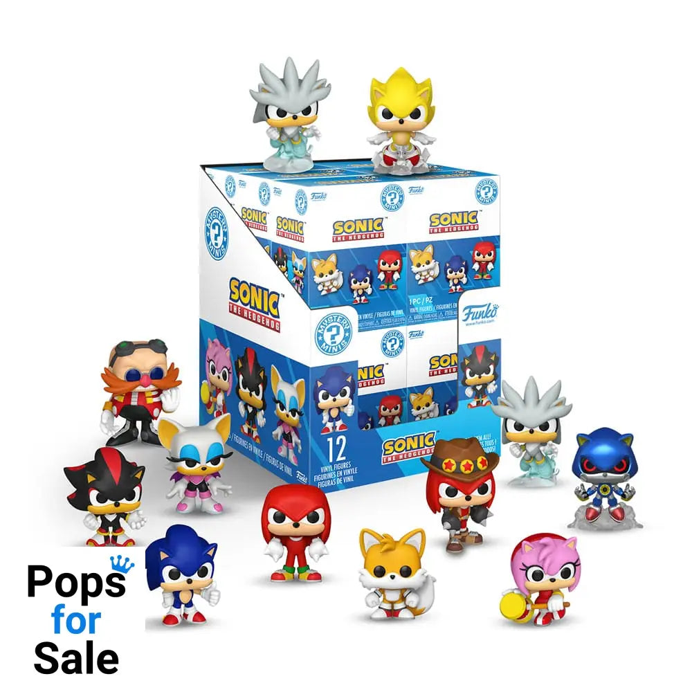 Sonic - The Hedgehog Mini Figures PDQ 5 cm Display (12)