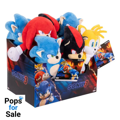 Sonic - The Hedgehog Movie 3 Plush Figures Wave 1 23 cm Assortment (8)