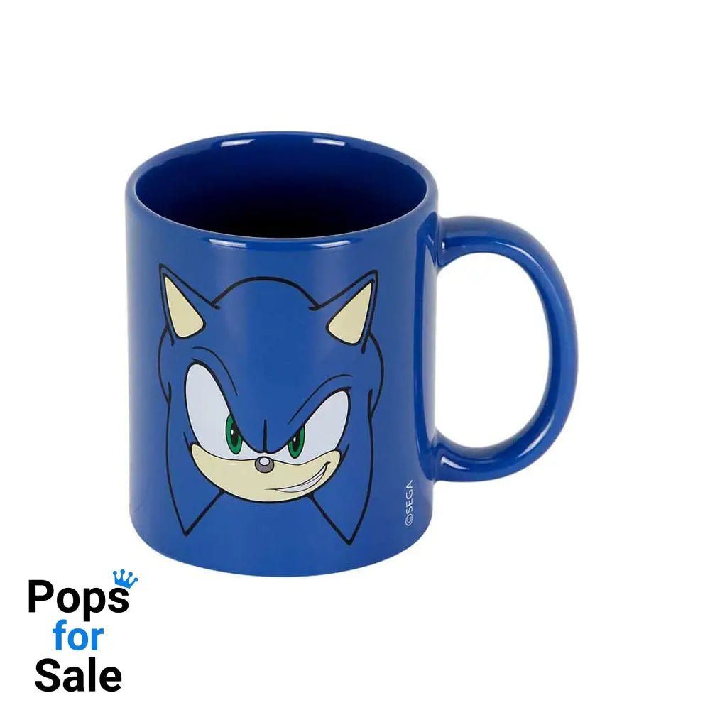 Sonic The Hedgehog Mug Sega Face
