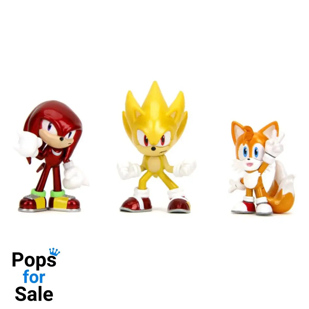 Sonic the Hedgehog Nano Metalfigs Diecast Mini Figures 3-Pack 5 cm Mini-figures