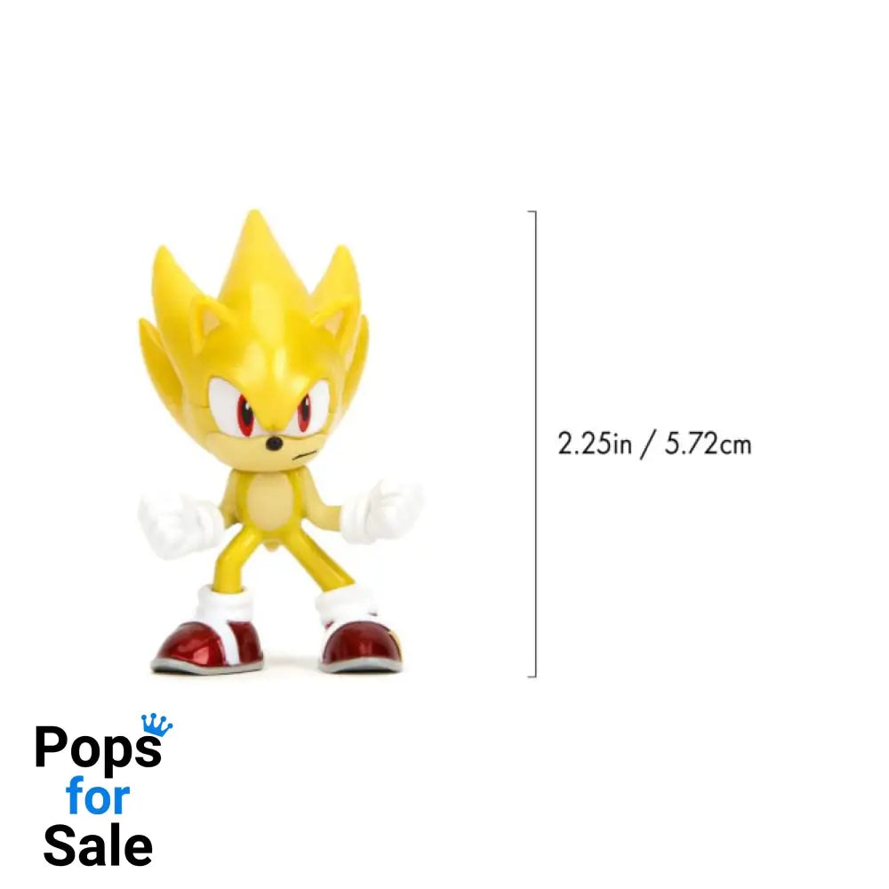 Sonic the Hedgehog Nano Metalfigs Diecast Mini Figures 3-Pack 5 cm Mini-figures