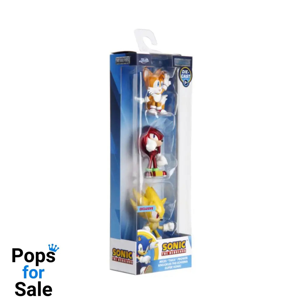 Sonic the Hedgehog Nano Metalfigs Diecast Mini Figures 3-Pack 5 cm Mini-figures