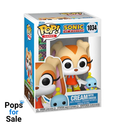 Sonic The Hedgehog POP & Buddy! Vinyl Figure Cream w/Cheese 9 cm