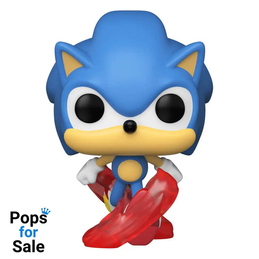 Sonic the Hedgehog POP! Games Vinyl Figure Sonic 30th - Running Sonic 9 cm