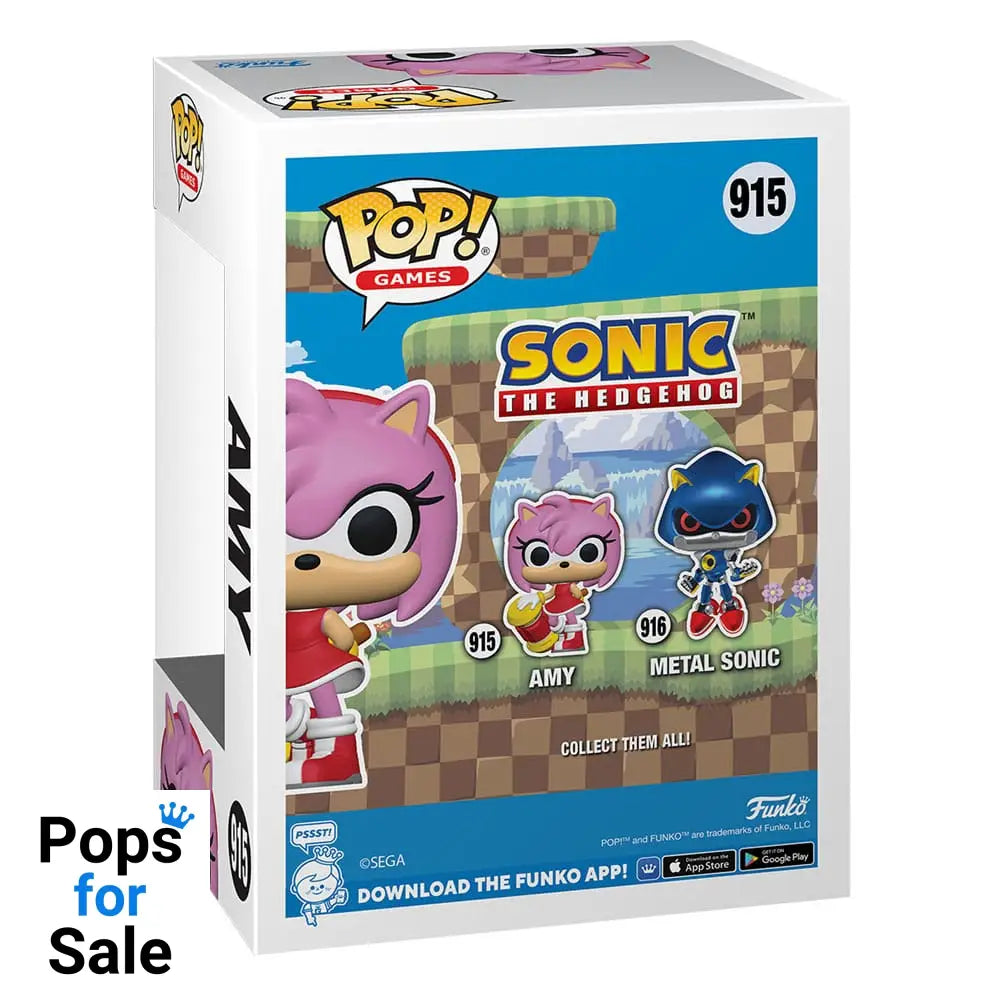Sonic the Hedgehog POP! Games Vinyl Figure Amy Rose 9 cm