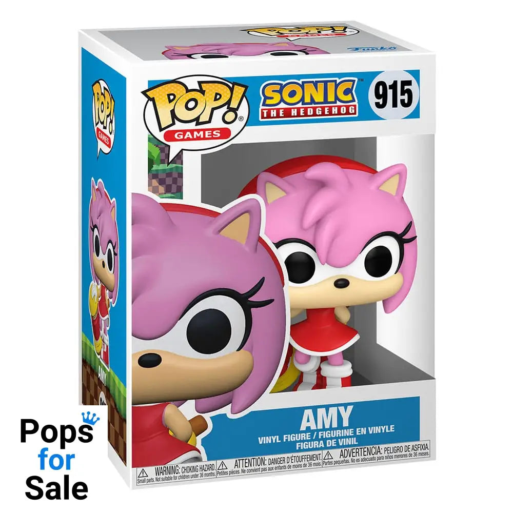 Sonic the Hedgehog POP! Games Vinyl Figure Amy Rose 9 cm