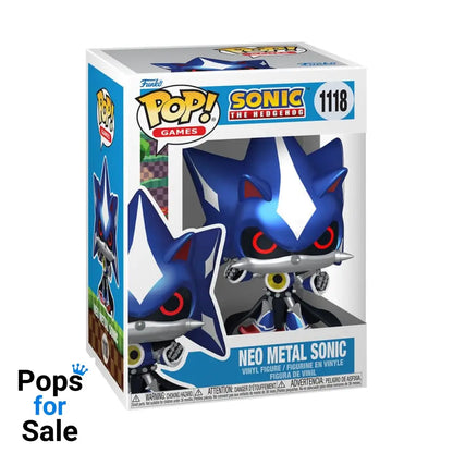 Sonic the Hedgehog POP! Games Vinyl Figure Neo Metal Sonic (MT) 9 cm