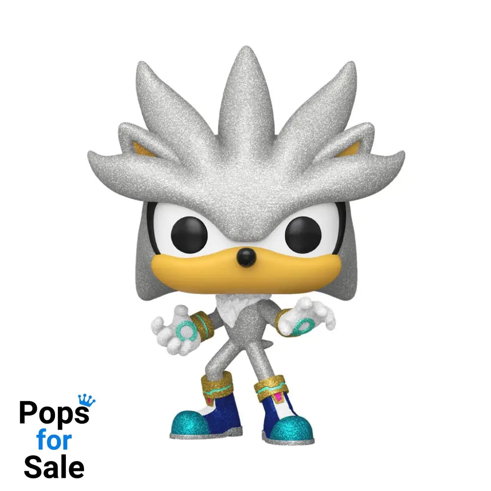 Sonic The Hedgehog POP! Games Vinyl Figure Silver The Hedgehog (FL) 9 cm