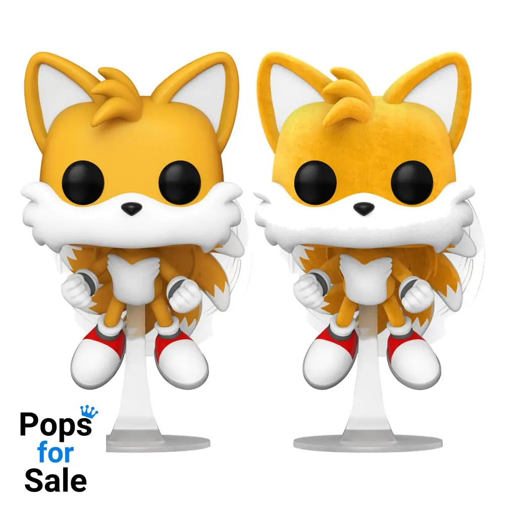 Sonic The Hedgehog POP! Games Vinyl Figures Tails(Flying)(FL) w/CH 9 cm Assortment (6)