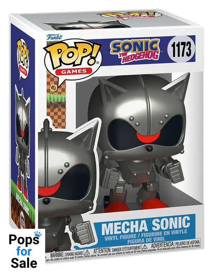 Sonic - The Hedgehog POP! Movies Vinyl Figures Mecha Sonic 9 cm