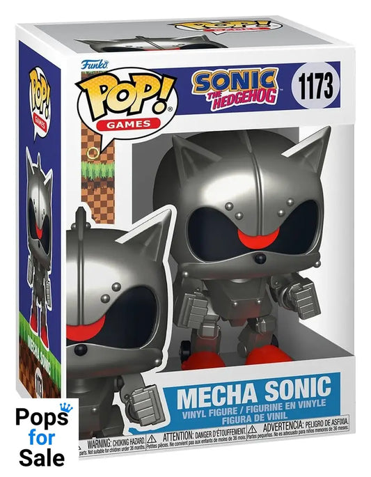 Sonic - The Hedgehog POP! Movies Vinyl Figures Mecha Sonic 9 cm