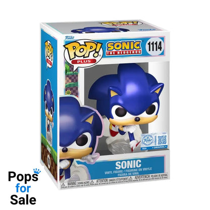 Sonic - The Hedgehog POP! Plus Movies Vinyl Figures Sonic(PRL) 9 cm