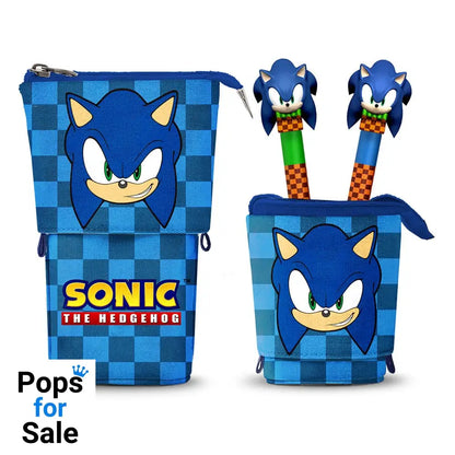 Sonic - The Hedgehog Pop Up Pencil with 2 Erasable Gel Pens Stationery