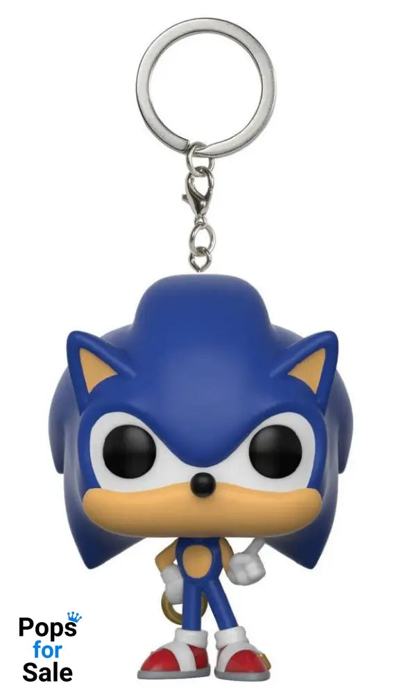 Sonic The Hedgehog POP! Vinyl Keychain Sonic (Ring) 4 cm Funko POP Keyrings
