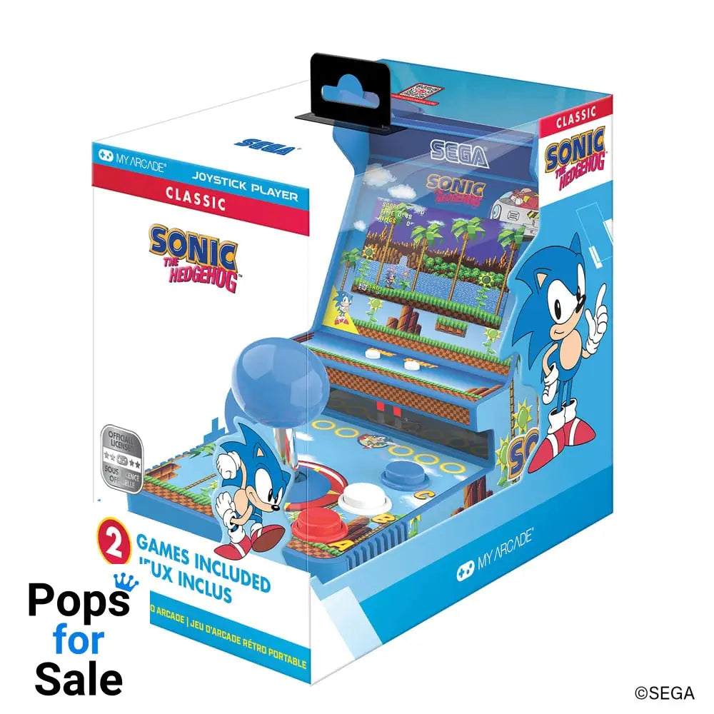 Sonic The Hedgehog Portable Retro Arcade Joystick Player