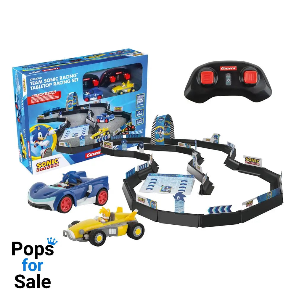 Sonic the Hedgehog RC remote-controlled Car 1/43 2.4GHz Tabletop Racing Set R/C Toys