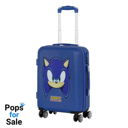 Sonic - The Hedgehog Sight-ABS 4-Wheel Cabin Suitcase Sonic´s Face 55 cm