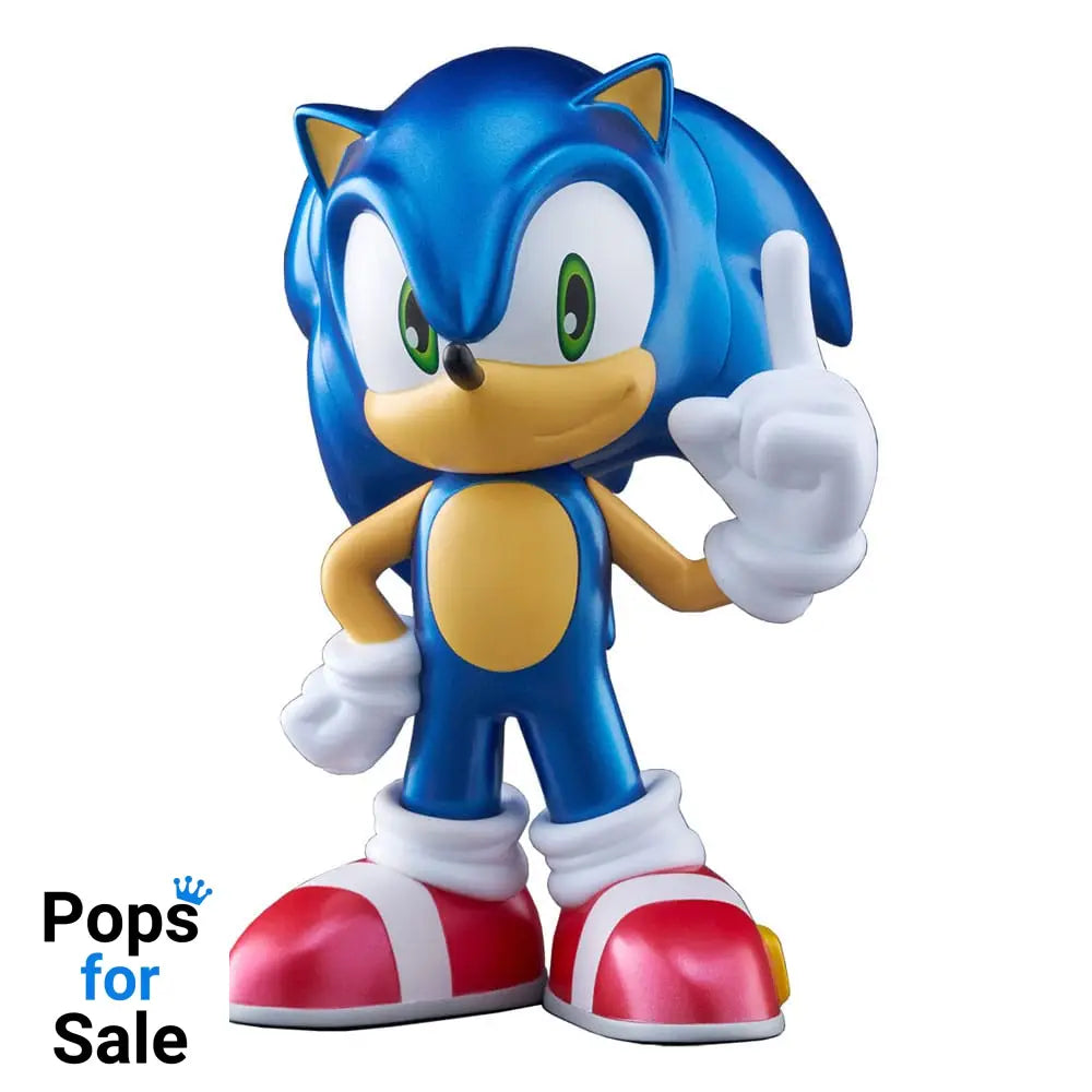 Sonic The Hedgehog Sofbi Vinyl Figure Sonic Metallic Ver. 15 cm